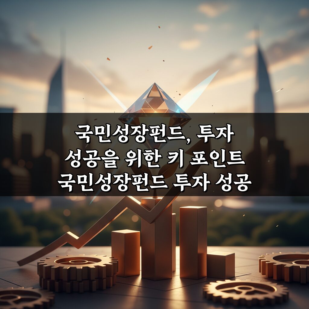 국민성장펀드 투자 성공 키 포인트 총정리