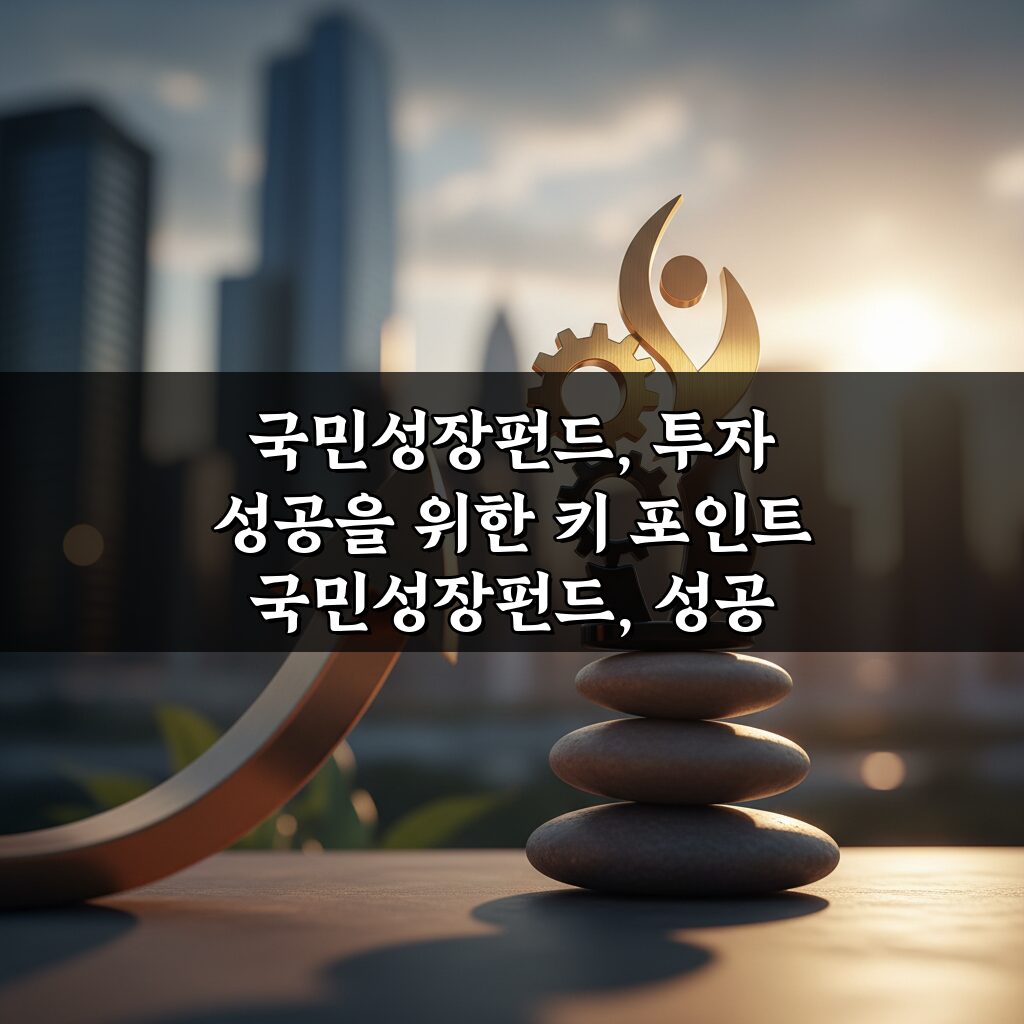 국민성장펀드 투자 성공 키 포인트 총정리